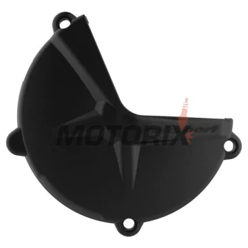 Chránič víka spojky -POLISPORT- černý, GAS GAS EC, XC; RIEJU MR 250/300 2017-2023