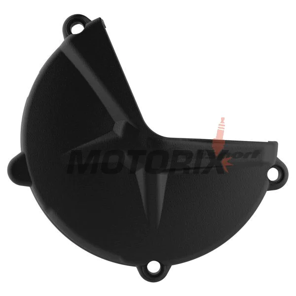 Chránič víka spojky -POLISPORT- černý, GAS GAS EC, XC; RIEJU MR 250/300 2017-2023