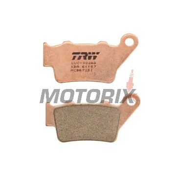 Brzdové destičky -TRW- MCB672SI, Alfer VR 250, Aprilia Pegaso 650, Husaberg FE/FS 450-650, Husqvarna CR/TE/WR 125-610, KTM EXC/LC4/Duke 250-690, Yamaha TT 600, WR 125 (1993-2022)