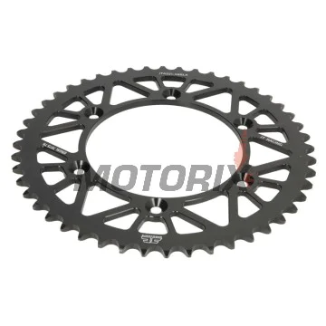 Zadní rozeta -JT- JTA251,48BLK, 48 zubů, černý, hliníkový, Yamaha FX 250 2016-2018, TT-R 230 2005-2017, WR 250 1999-2020, WR 400 1999-2002, WR 426 2001-2002, WR 450 2003-2020, YZ 125/250 1999-2020, YZ 400 1999, YZ 426 2000-2017, YZ 450 2003-2020