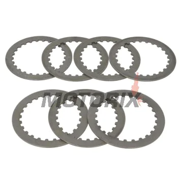 Sada ocelových spojkových lamel -TRW- MES361-7, Honda CB600F Hornet/Hornet ABS (2007-2015), Honda CBF600 N/S/ABS (2008-2013), Honda CBR600F & CBR650F (1999-2016), Honda VFR800F ABS (2014-2017), Suzuki GSR600/GSR600A ABS (2006-2011)