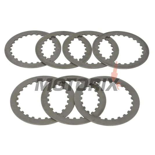 Sada ocelových spojkových lamel -TRW- MES361-7, Honda CB600F Hornet/Hornet ABS (2007-2015), Honda CBF600 N/S/ABS (2008-2013), Honda CBR600F & CBR650F (1999-2016), Honda VFR800F ABS (2014-2017), Suzuki GSR600/GSR600A ABS (2006-2011)