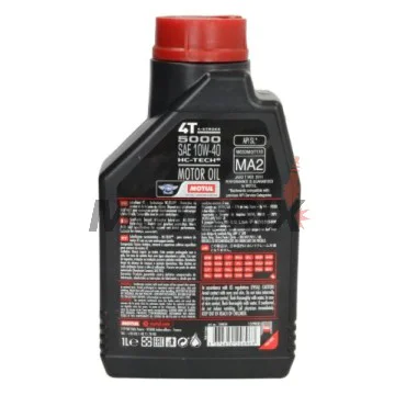Motorový olej -MOTUL- 5000, 10W40, polosyntetika, 1L
