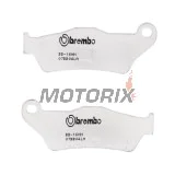Brzdové destičky -BREMBO- 07BB04LA, Aprilia 125-1000cc MX/Pegaso/RST, Cagiva 750-1000cc Elefant, Ducati 620-1100cc Monster/Multistrada, Gas Gas 125-300cc EC/Enducross, Husaberg 350-650cc FE/FC, Husqvarna 125-610cc CR/TC/TE/WR, KTM 125-640cc SX/EXC/Duke, Y