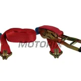 Upevňovací popruh -CARGOPARTS- 6m, s ráčna, 500daN