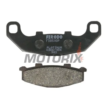 Brzdové destičky -FERODO- FDB508P, Kawasaki GPX400R, GPZ500S/500R, KR-1 250, Xantus 400, Zephyr 400/550, ZXR250, Suzuki GSX1100G, RGV250 (1987-2004)