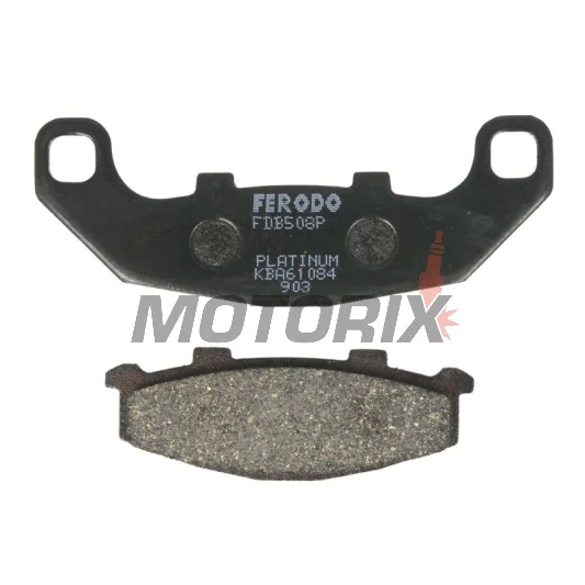 Brzdové destičky -FERODO- FDB508P, Kawasaki GPX400R, GPZ500S/500R, KR-1 250, Xantus 400, Zephyr 400/550, ZXR250, Suzuki GSX1100G, RGV250 (1987-2004)