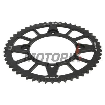 Zadní rozeta -JT- JTA462,51BLK, 51 zubů, černý, hliníkový, Kawasaki KLX 140 2008-2019, KX 100 1991-2020, KX 80 1986-1987, 1991-2000, KX 85 2001, 2003-2005, 2007-2009, 2011, 2014-2016, Suzuki RM 100 2003