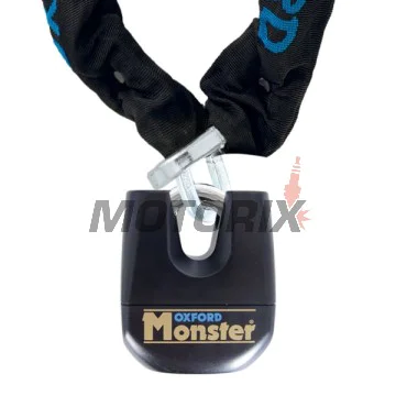 Řetěz se zámkem -OXFORD- Monster 12mm x1.2m