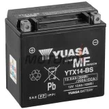 Akumulátor -YUASA- YTX14-BS, 13Ah 12V