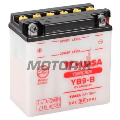 Akumulátor -YUASA- YB9-B, 10Ah 12V