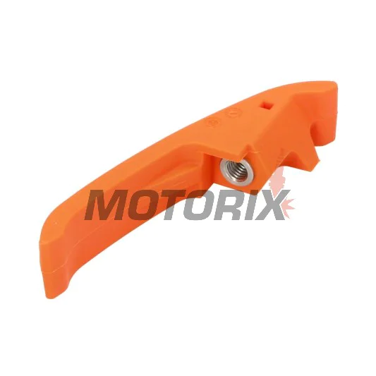 Vodítko řetězu -POLISPORT- oranžový, polyuretan, KTM EXC, EXC-F, SX, SX-F, XC, XC-F 125-500 2022-2024