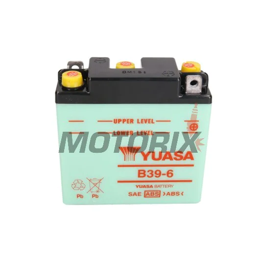 Akumulátor -YUASA- B39-6, 7Ah 6V