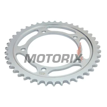 Zadní rozeta -JT- JTR1800,43, 43 zubů, ocelový, Suzuki GSF 1200 2006, GSF 1250 2007-2016, GSX 1250 2010-2017, GSX 1300 2007-2013, 2017, GSX 1340 2008-2016, GSX-R 1000 2001-2008, SV 1000 2003-2007, Triumph Daytona 955 2001-2002