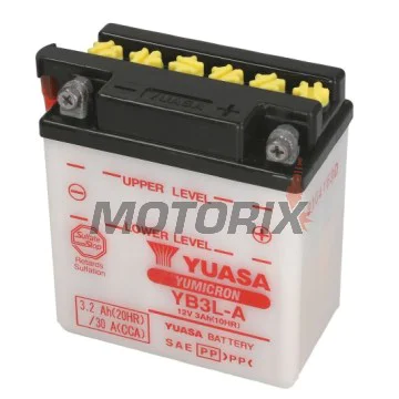 Akumulátor -YUASA- YB3L-A, 3Ah 12V