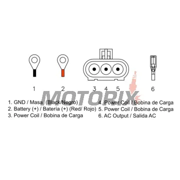 Regulátor dobíjení -DZE- regulátor dobíjení, 12V, 25A, POLARIS HAWKEYE 300/400 2006-2011