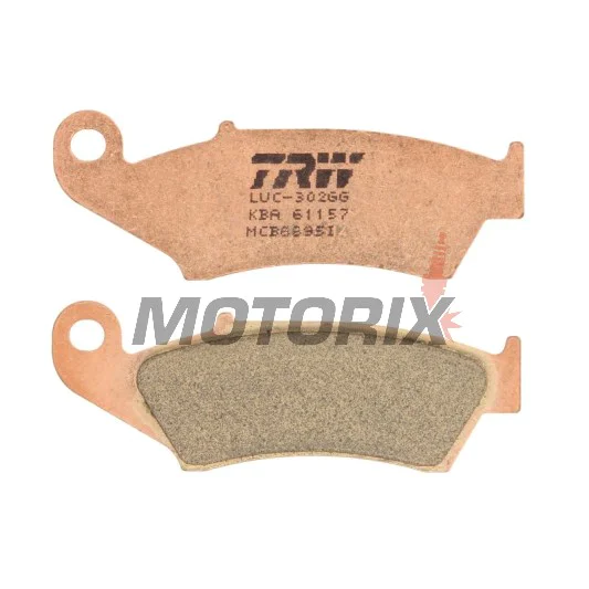 Brzdové destičky -TRW- MCB669SI, Aprilia MXV/RXV, Beta RR, Gas Gas EC/FSE/FSR/MC, Honda CR/CRF/XR/XL, Kawasaki KDX/KLX/KX, Suzuki DR-Z/RM/RM-Z, Yamaha WR/YZ/XT (1993-2020)