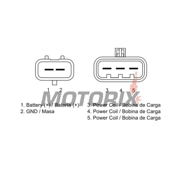 Regulátor dobíjení -DZE- regulátor dobíjení, 12V, 50A, POLARIS SPORTSMAN 550/850 2009-2010