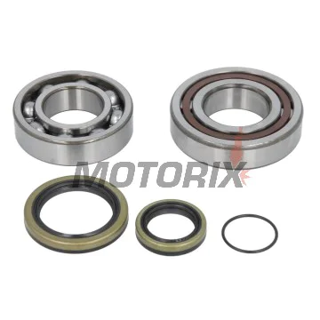 Sada ložisek a gufer klikové hřídele -ALL BALLS- Husaberg TE 250/300 2011-2014, Husqvarna TC 250 2014-2017, TE 250/300 2014-2017, TX 300 2017, KTM EXC 250 2004-2005, EXC 300 2004-2005, 2010-2018, Freeride 250 2015-2017, MXC 300 2004-2005