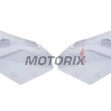 Zadní boční plasty -POLISPORT- bílé, SUZUKI RM-Z 450 2007-2007