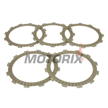 Sada spojkových lamel -TRW- MCC229-5, Arctic Cat 400 2x4/4x4 (2000-2002), Kawasaki Ninja 250R/300 (2007-2016), Kawasaki Bayou 300 (1988-2005), Kawasaki Lakota 300 (2001-2002), Kawasaki KX250 (1974-1979), Kawasaki Z300/ABS (2015-2017)