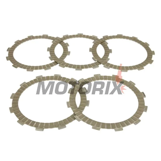 Sada spojkových lamel -TRW- MCC229-5, Arctic Cat 400 2x4/4x4 (2000-2002), Kawasaki Ninja 250R/300 (2007-2016), Kawasaki Bayou 300 (1988-2005), Kawasaki Lakota 300 (2001-2002), Kawasaki KX250 (1974-1979), Kawasaki Z300/ABS (2015-2017)