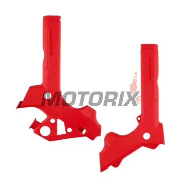 Chrániče rámu -POLISPORT- červené, GAS GAS EC, XC 200-350 2018-2020