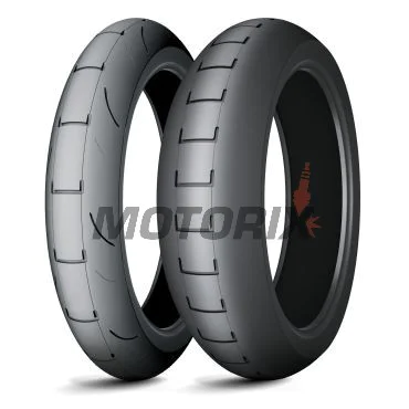 Zadní závodní pneumatika -MICHELIN- 160/60R17, POWER SUPERMOTO B