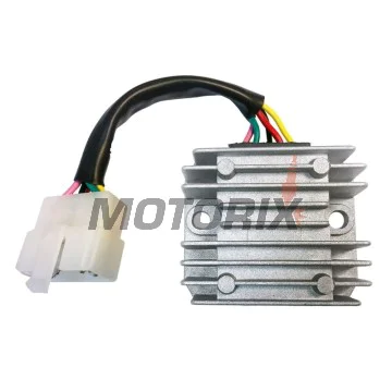 Regulátor dobíjení -DZE- regulátor dobíjení, 12V, 12A, KYMCO AGILITY, LIKE, PEOPLE, SUPER 8; MALAGUTI CIAK 50-200 2005-2014