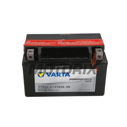 Akumulátor -VARTA- YTX7A-BS, 6Ah 12V