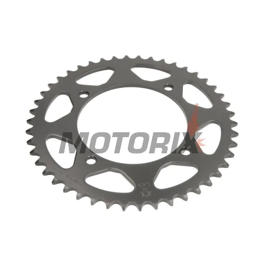 Zadní rozeta -JT- JTR857,46, 46 zubů, ocelový, MZ/MUZ Baghira 660 1998-2003, Mastiff 660 1997-2003, Yamaha XT 400 1983-1984, XT 550 1982-1983, XT 600 1984-2003, XTZ 660 1991-1999, XV 125 1997-2001, XV 250 1988-2020