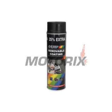 Odstranitelná barva -MOTIP- černá, matná, 500ml