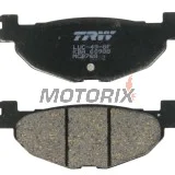 Brzdové destičky -TRW- MCB768, Yamaha Tmax XP500/TMAX ABS (2004-2007), Yamaha Majesty YP400 (2005)
