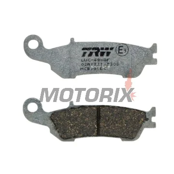 Brzdové destičky -TRW- MCB791EC, Yamaha WR 250F/450F (2015-2020), YZ 125/250/250F/450F/FX/X (2007-2020)