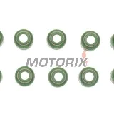 Gufero ventilu -ATHENA- Aprilia AF1 125 1988-1993, Classic 125 1996-2000, ETX 350 1985-1990, ETX 600 1988-1990, Europa 125 1990-1991, MX 125 2004-2006, Pegaso 125 1989-1996, červený Rose 125 1988-1996