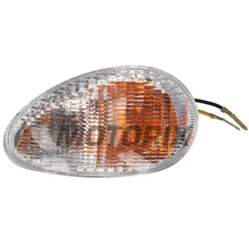 Blinkr -VICMA- VIC-7325, přední levý, průhledný, VESPA ET4 50/125/150 1996-2005