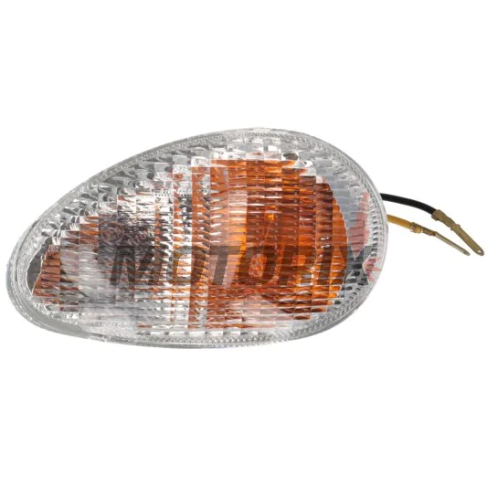 Blinkr -VICMA- přední levý, průhledný, VESPA ET4 50/125/150 1996-2005