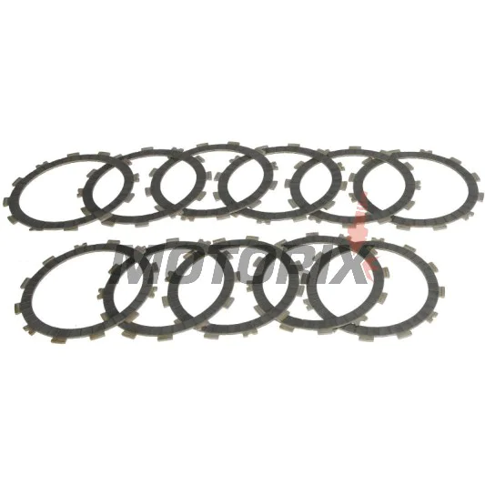 Sada spojkových lamel -TRW- MCC704-11RAC, Ducati Diavel 1198 (2011-2014), Hypermotard 939 SP (2016-2019), Monster 1100 (2011-2013), Multistrada 1200 (2010-2014), Panigale 1199 (2012-2016)