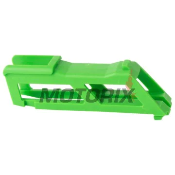 Vodítko řetězu -POLISPORT- zelený, polyuretan, KAWASAKI KX 250/450 2009-2023