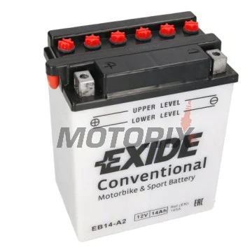 Akumulátor -EXIDE- YB14-A2, 14Ah 12V