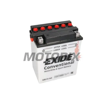 Akumulátor -EXIDE- YB14-A2, 14Ah 12V