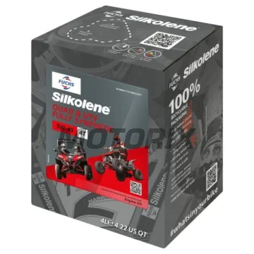 Motorový olej -SILKOLENE- QUAD ATV, 5W40, plná syntetika, 4L CUBE