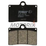 Brzdové destičky -TRW- MCB540, Aprilia RS/RS4, Beta Euro/Jonathan, Cagiva Canyon/Mito/Raptor, Ducati Monster/SS/916, Gas Gas FSE/FSR, KTM Duke/LC4/SMR, Moto Guzzi California/Daytona, MZ Skorpion, Sachs Roadster/XTC, Yamaha SZR - 125-1100cc, 1988-2016