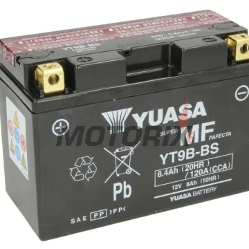 Akumulátor -YUASA- YT9B-BS, 8Ah 12V