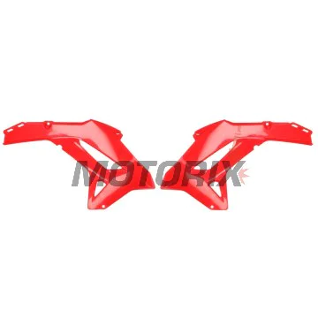 Přední boční plasty -POLISPORT- červené, HONDA CRF 250/450 2021-2023