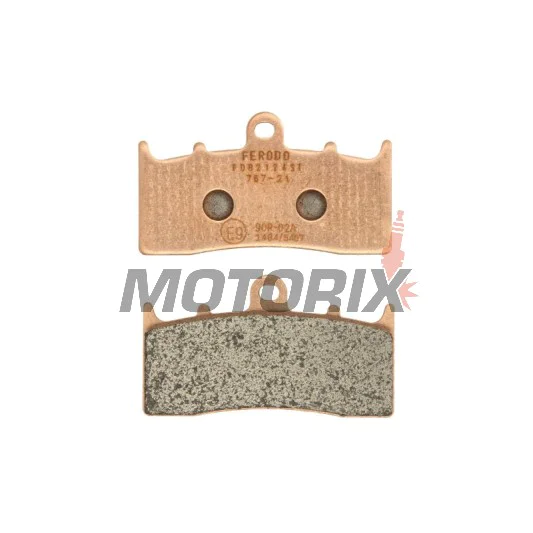 Brzdové destičky -FERODO- FDB661P, Honda ATC 250R (1982-1984), CR 80R/85R (1983-2008), Husqvarna CR/TC/TE/WR 125-610 (1992-1994), Kawasaki KFX/KSF 400 (2003-2006), Suzuki LT-Z 400 Quadsport (2003-2017), Yamaha YFM 350 Warrior (1989-2004), YFZ 350 Banshee