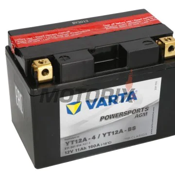 Akumulátor -VARTA- YT12A-BS, 11Ah 12V