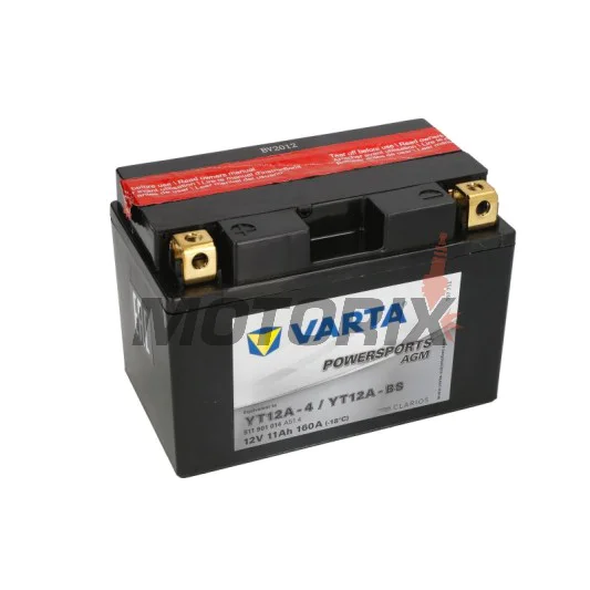 Akumulátor -VARTA- YT12A-BS, 11Ah 12V