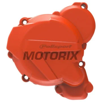 Chránič víka statoru -POLISPORT- oranžový, KTM EXC 250/300 2017-2024