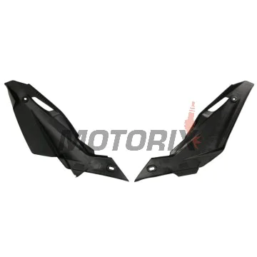 Zadní boční plasty -POLISPORT- černé, HUSQVARNA TC, TE 250-510 2008-2011